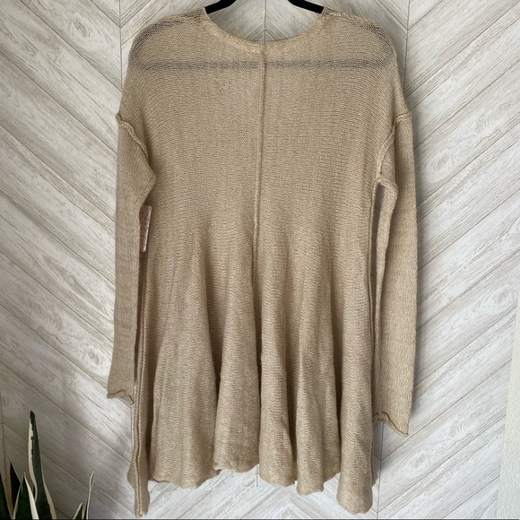 Free People dancing in the forest sweater tunic - Picture 3 of 7